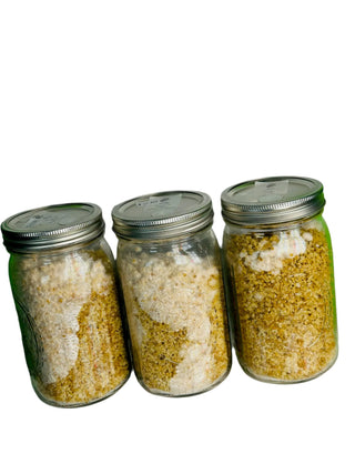 Colonized Millet Grain