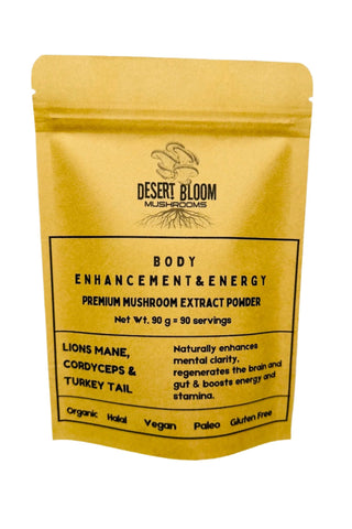 Body Enhancement & Energy:  Desert Bloom Mushrooms