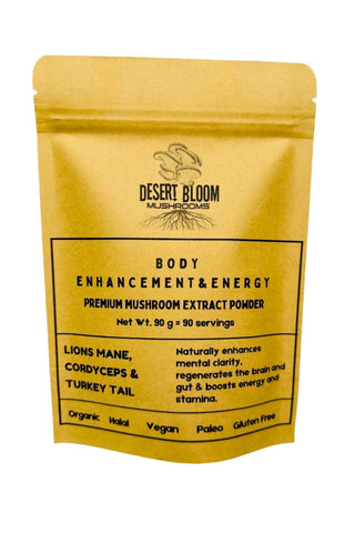 Body Enhancement & Energy:  Desert Bloom Mushrooms