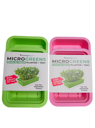 Windowsill Microgreen Planters